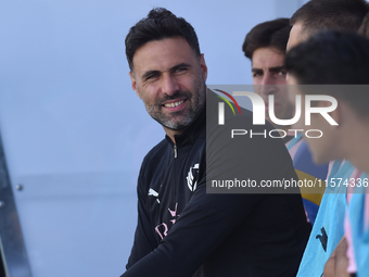 Salvatore Sirigu of Palermo FC during the Serie B match between SS Juve Stabia and Palermo FC at Stadio Romeo Menti Castellammare Di Stabia...