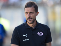 Alessio Dionisi Head Coach of Palermo FC during the Serie B match between SS Juve Stabia and Palermo FC at Stadio Romeo Menti Castellammare...