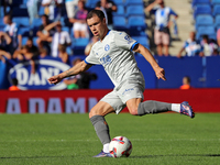 Tomas Conechny plays during the match between RCD Espanyol and Deportivo Alaves, corresponding to week 5 of LaLiga EA Sports, at the RCDE St...