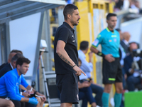 Alessio Dionisi Head Coach of Palermo FC during the Serie B match between SS Juve Stabia and Palermo FC at Stadio Romeo Menti Castellammare...