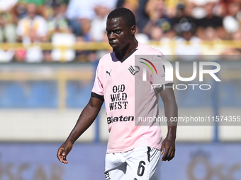 Claudio Gomes of Palermo FC during the Serie B match between SS Juve Stabia and Palermo FC at Stadio Romeo Menti Castellammare Di Stabia Ita...