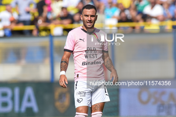 Roberto Insigne of Palermo FC during the Serie B match between SS Juve Stabia and Palermo FC at Stadio Romeo Menti Castellammare Di Stabia I...