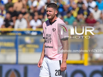 Thomas Henry of Palermo FC during the Serie B match between SS Juve Stabia and Palermo FC at Stadio Romeo Menti Castellammare Di Stabia Ital...