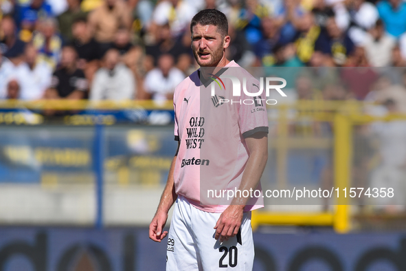 Thomas Henry of Palermo FC during the Serie B match between SS Juve Stabia and Palermo FC at Stadio Romeo Menti Castellammare Di Stabia Ital...