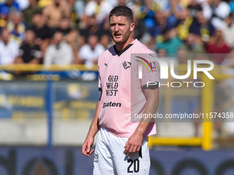 Thomas Henry of Palermo FC during the Serie B match between SS Juve Stabia and Palermo FC at Stadio Romeo Menti Castellammare Di Stabia Ital...