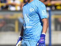 Sebastiano Desplanches of Palermo FC during the Serie B match between SS Juve Stabia and Palermo FC at Stadio Romeo Menti Castellammare Di S...