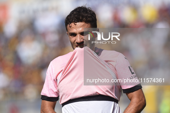 Federico Di Francesco of Palermo FC during the Serie B match between SS Juve Stabia and Palermo FC at Stadio Romeo Menti Castellammare Di St...