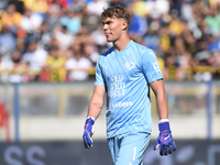 Sebastiano Desplanches of Palermo FC during the Serie B match between SS Juve Stabia and Palermo FC at Stadio Romeo Menti Castellammare Di S...