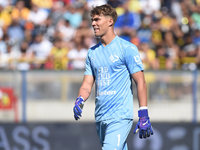 Sebastiano Desplanches of Palermo FC during the Serie B match between SS Juve Stabia and Palermo FC at Stadio Romeo Menti Castellammare Di S...