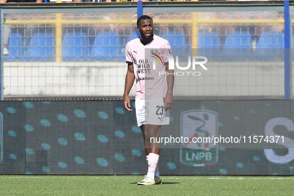 Salim Diakite of Palermo FC during the Serie B match between SS Juve Stabia and Palermo FC at Stadio Romeo Menti Castellammare Di Stabia Ita...