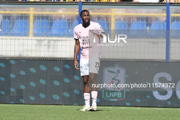 Salim Diakite of Palermo FC during the Serie B match between SS Juve Stabia and Palermo FC at Stadio Romeo Menti Castellammare Di Stabia Ita...