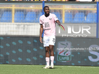 Salim Diakite of Palermo FC during the Serie B match between SS Juve Stabia and Palermo FC at Stadio Romeo Menti Castellammare Di Stabia Ita...