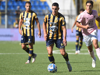 Nicola Mosti of SS Juve Stabia during the Serie B match between SS Juve Stabia and Palermo FC at Stadio Romeo Menti Castellammare Di Stabia...