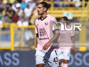 Dimitris Nikolaou of Palermo FC during the Serie B match between SS Juve Stabia and Palermo FC at Stadio Romeo Menti Castellammare Di Stabia...