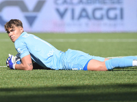 Sebastiano Desplanches of Palermo FC during the Serie B match between SS Juve Stabia and Palermo FC at Stadio Romeo Menti Castellammare Di S...