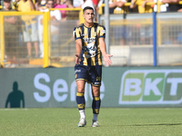 Nicola Mosti of SS Juve Stabia during the Serie B match between SS Juve Stabia and Palermo FC at Stadio Romeo Menti Castellammare Di Stabia...