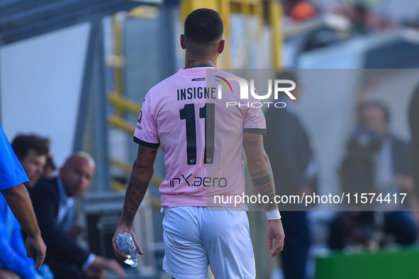 Roberto Insigne of Palermo FC during the Serie B match between SS Juve Stabia and Palermo FC at Stadio Romeo Menti Castellammare Di Stabia I...