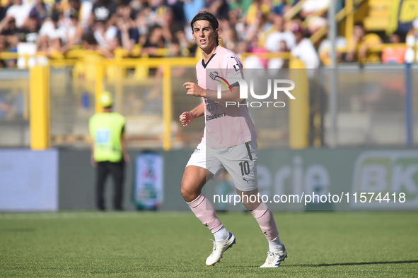 Filippo Ranocchia of Palermo FC during the Serie B match between SS Juve Stabia and Palermo FC at Stadio Romeo Menti Castellammare Di Stabia...