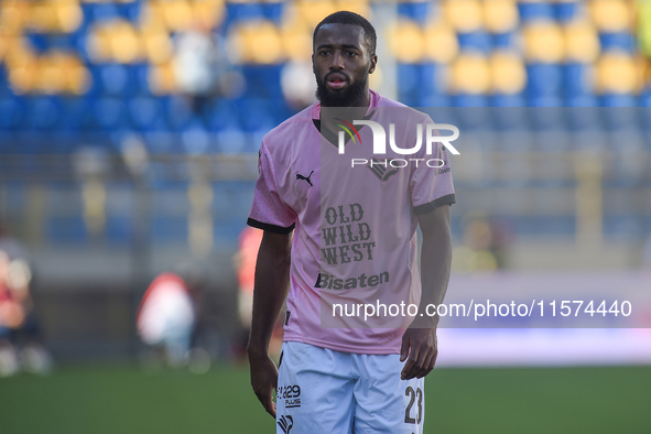 Salim Diakite of Palermo FC during the Serie B match between SS Juve Stabia and Palermo FC at Stadio Romeo Menti Castellammare Di Stabia Ita...