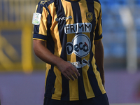 Leonardo Candellone of SS Juve Stabia during the Serie B match between SS Juve Stabia and Palermo FC at Stadio Romeo Menti Castellammare Di...