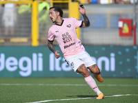 Francesco Di Mariano of Palermo FC during the Serie B match between SS Juve Stabia and Palermo FC at Stadio Romeo Menti Castellammare Di Sta...