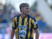 Marco Bellich of SS Juve Stabia during the Serie B match between SS Juve Stabia and Palermo FC at Stadio Romeo Menti Castellammare Di Stabia...