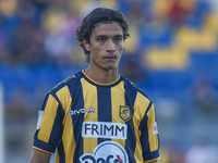 Giuseppe Leone of SS Juve Stabia during the Serie B match between SS Juve Stabia and Palermo FC at Stadio Romeo Menti Castellammare Di Stabi...