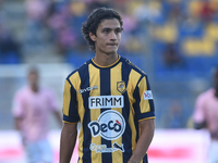 Giuseppe Leone of SS Juve Stabia during the Serie B match between SS Juve Stabia and Palermo FC at Stadio Romeo Menti Castellammare Di Stabi...