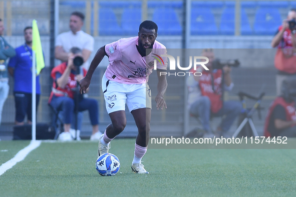 Salim Diakite of Palermo FC during the Serie B match between SS Juve Stabia and Palermo FC at Stadio Romeo Menti Castellammare Di Stabia Ita...