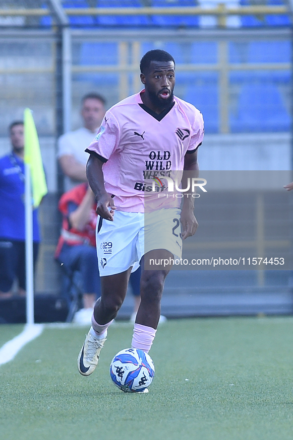 Salim Diakite of Palermo FC during the Serie B match between SS Juve Stabia and Palermo FC at Stadio Romeo Menti Castellammare Di Stabia Ita...