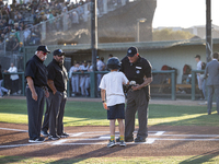 The Oakland Ballers (1) beat the Yolo High Wheelers (0) in game 2 (round 1) of the Pioneer Baseball League's playoffs in Oakland, Calif., on...