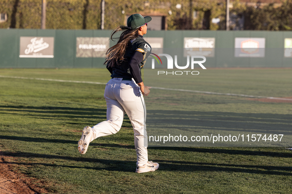 The Oakland Ballers (1) beat the Yolo High Wheelers (0) in game 2 (round 1) of the Pioneer Baseball League's playoffs in Oakland, Calif., on...