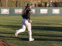 The Oakland Ballers (1) beat the Yolo High Wheelers (0) in game 2 (round 1) of the Pioneer Baseball League's playoffs in Oakland, Calif., on...