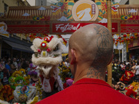 Members of the Chinese community in Sao Paulo, Brazil, gather in the city center to celebrate the Mid-Autumn Festival, an important cultural...