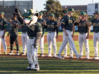 The Oakland Ballers (1) beat the Yolo High Wheelers (0) in game 2 (round 1) of the Pioneer Baseball League's playoffs in Oakland, Calif., on...