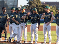 The Oakland Ballers (1) beat the Yolo High Wheelers (0) in game 2 (round 1) of the Pioneer Baseball League's playoffs in Oakland, Calif., on...