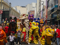 Members of the Chinese community in Sao Paulo, Brazil, gather in the city center to celebrate the Mid-Autumn Festival, an important cultural...