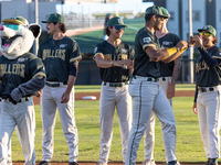 The Oakland Ballers (1) beat the Yolo High Wheelers (0) in game 2 (round 1) of the Pioneer Baseball League's playoffs in Oakland, Calif., on...