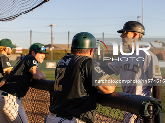 The Oakland Ballers (1) beat the Yolo High Wheelers (0) in game 2 (round 1) of the Pioneer Baseball League's playoffs in Oakland, Calif., on...