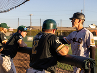 The Oakland Ballers (1) beat the Yolo High Wheelers (0) in game 2 (round 1) of the Pioneer Baseball League's playoffs in Oakland, Calif., on...