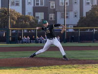 The Oakland Ballers (1) beat the Yolo High Wheelers (0) in game 2 (round 1) of the Pioneer Baseball League's playoffs in Oakland, Calif., on...