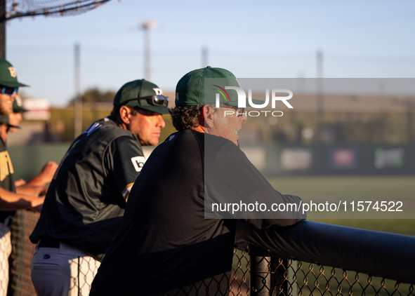 The Oakland Ballers (1) beat the Yolo High Wheelers (0) in game 2 (round 1) of the Pioneer Baseball League's playoffs in Oakland, Calif., on...