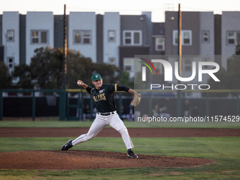 The Oakland Ballers (1) beat the Yolo High Wheelers (0) in game 2 (round 1) of the Pioneer Baseball League's playoffs in Oakland, Calif., on...