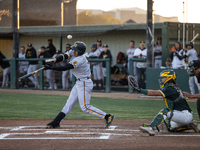 The Oakland Ballers (1) beat the Yolo High Wheelers (0) in game 2 (round 1) of the Pioneer Baseball League's playoffs in Oakland, Calif., on...