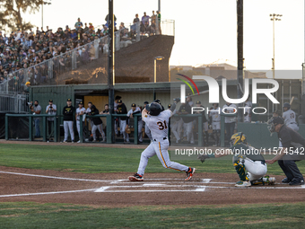 The Oakland Ballers (1) beat the Yolo High Wheelers (0) in game 2 (round 1) of the Pioneer Baseball League's playoffs in Oakland, Calif., on...