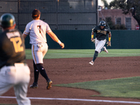 The Oakland Ballers (1) beat the Yolo High Wheelers (0) in game 2 (round 1) of the Pioneer Baseball League's playoffs in Oakland, Calif., on...