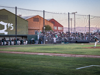 The Oakland Ballers (1) beat the Yolo High Wheelers (0) in game 2 (round 1) of the Pioneer Baseball League's playoffs in Oakland, Calif., on...