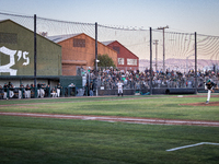 The Oakland Ballers (1) beat the Yolo High Wheelers (0) in game 2 (round 1) of the Pioneer Baseball League's playoffs in Oakland, Calif., on...