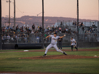 The Oakland Ballers (1) beat the Yolo High Wheelers (0) in game 2 (round 1) of the Pioneer Baseball League's playoffs in Oakland, Calif., on...