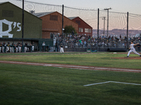 The Oakland Ballers (1) beat the Yolo High Wheelers (0) in game 2 (round 1) of the Pioneer Baseball League's playoffs in Oakland, Calif., on...